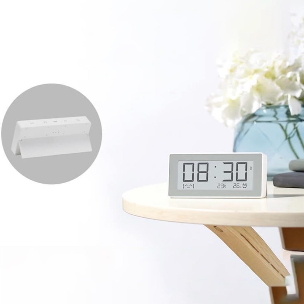 Temperature Humidity Meter E-Ink Screen Smart Clock - Picture 8 of 11